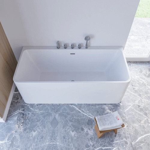 Wanna przyścienna z bateriami 170 cm SPA200 - SWISS MEYER exclusive