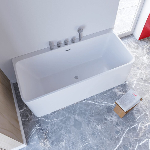 Wanna przyścienna z bateriami 170 cm SPA200 - SWISS MEYER exclusive