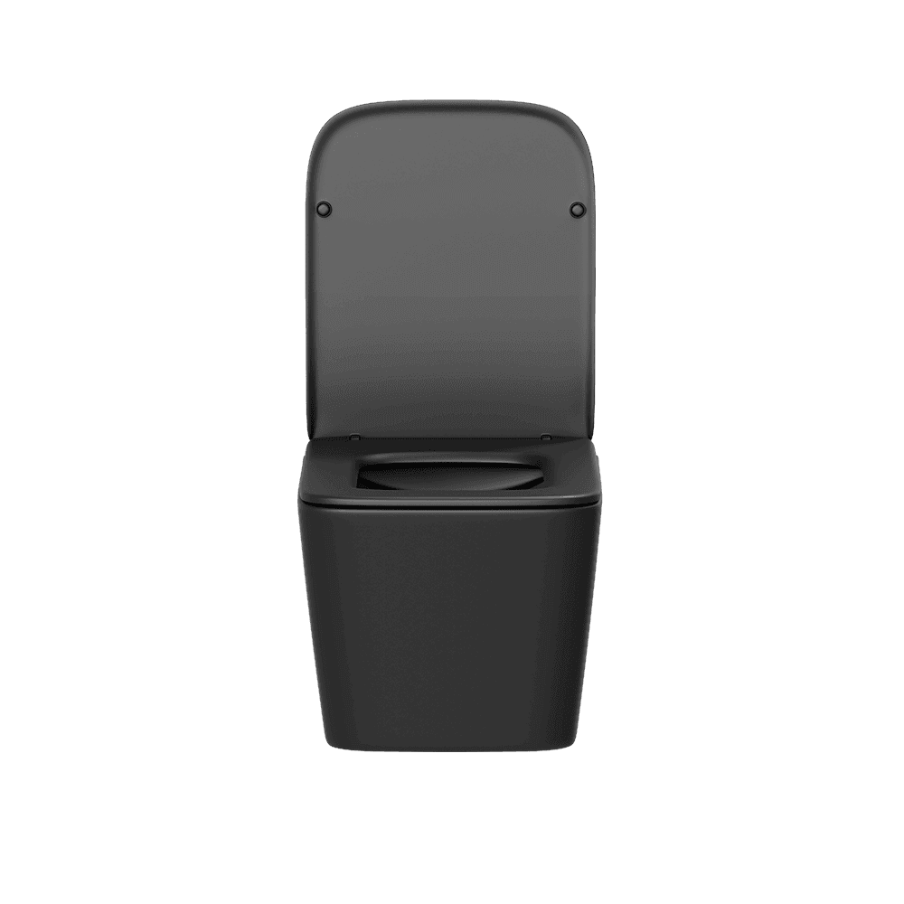 Misa WC podwieszana IVONA czarna – bezrantowa rimless – SWISS MEYER