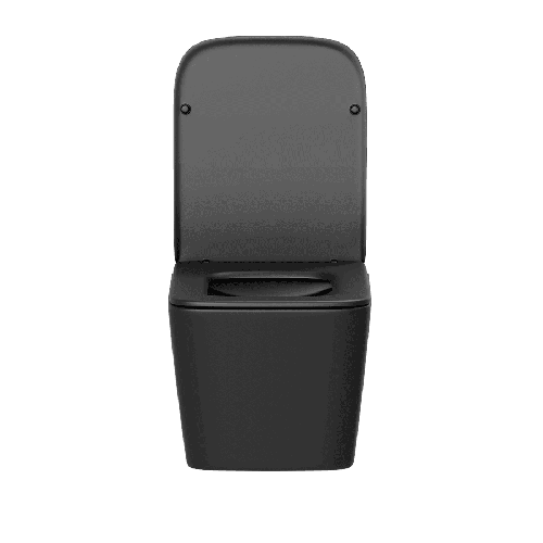 Misa WC podwieszana IVONA czarna – bezrantowa rimless – SWISS MEYER