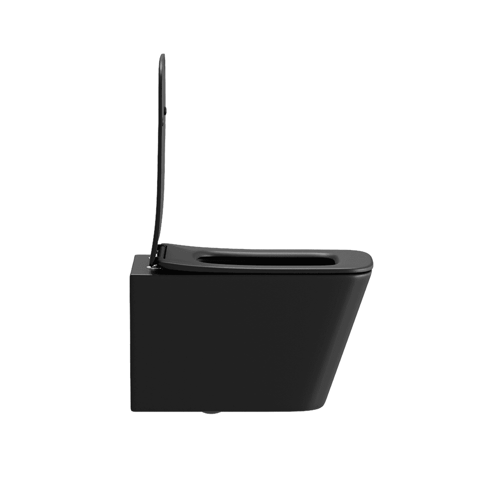 Misa WC podwieszana IVONA czarna – bezrantowa rimless – SWISS MEYER