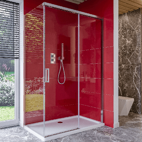 Kabina prysznicowa przesuwna – cichy domyk – MS1500 SWISS MEYER