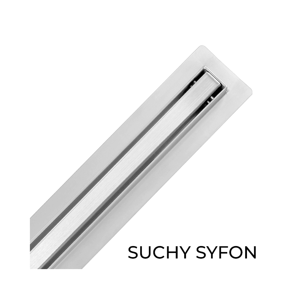 Odpływ liniowy 80 cm - SLIM 360 SS - obrotowy - SWISS MEYER