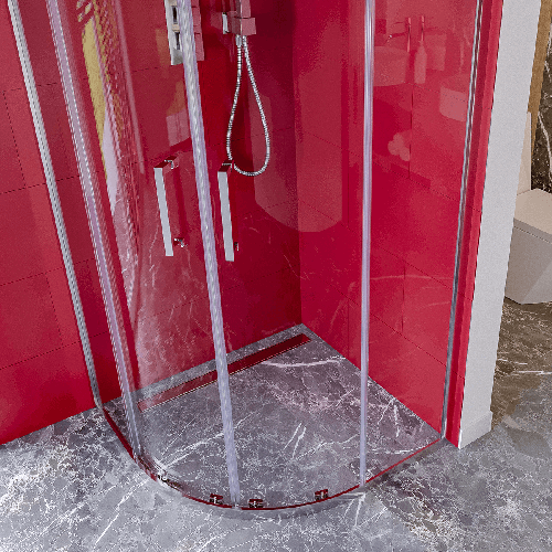 Kabina prysznicowa półokrągła przesuwna - MS600 - SWISS MEYER