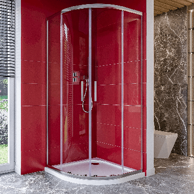 Kabina prysznicowa półokrągła przesuwna - MS600 - SWISS MEYER