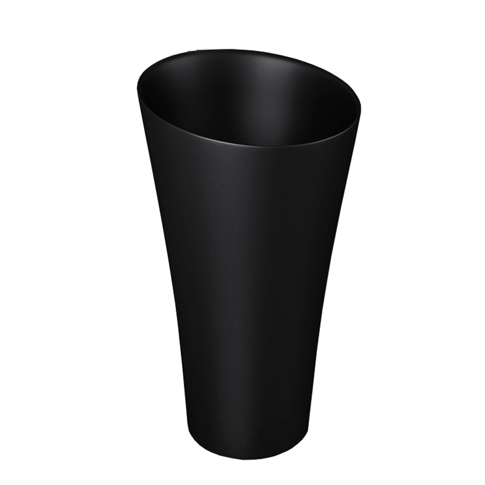 Umywalka wolnostojąca z konglomeratu czarna - MIDA SWISS MEYER