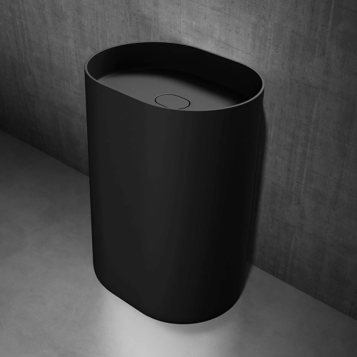 Umywalka wolnostojąca z konglomeratu czarna - KALA SWISS MEYER