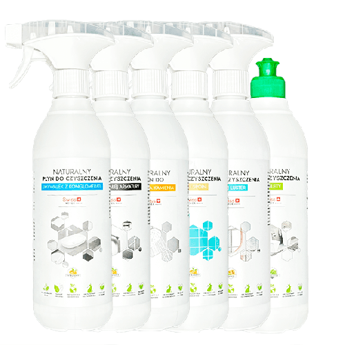Zestaw płynów do łazienki SWISS MEYER - naturalne