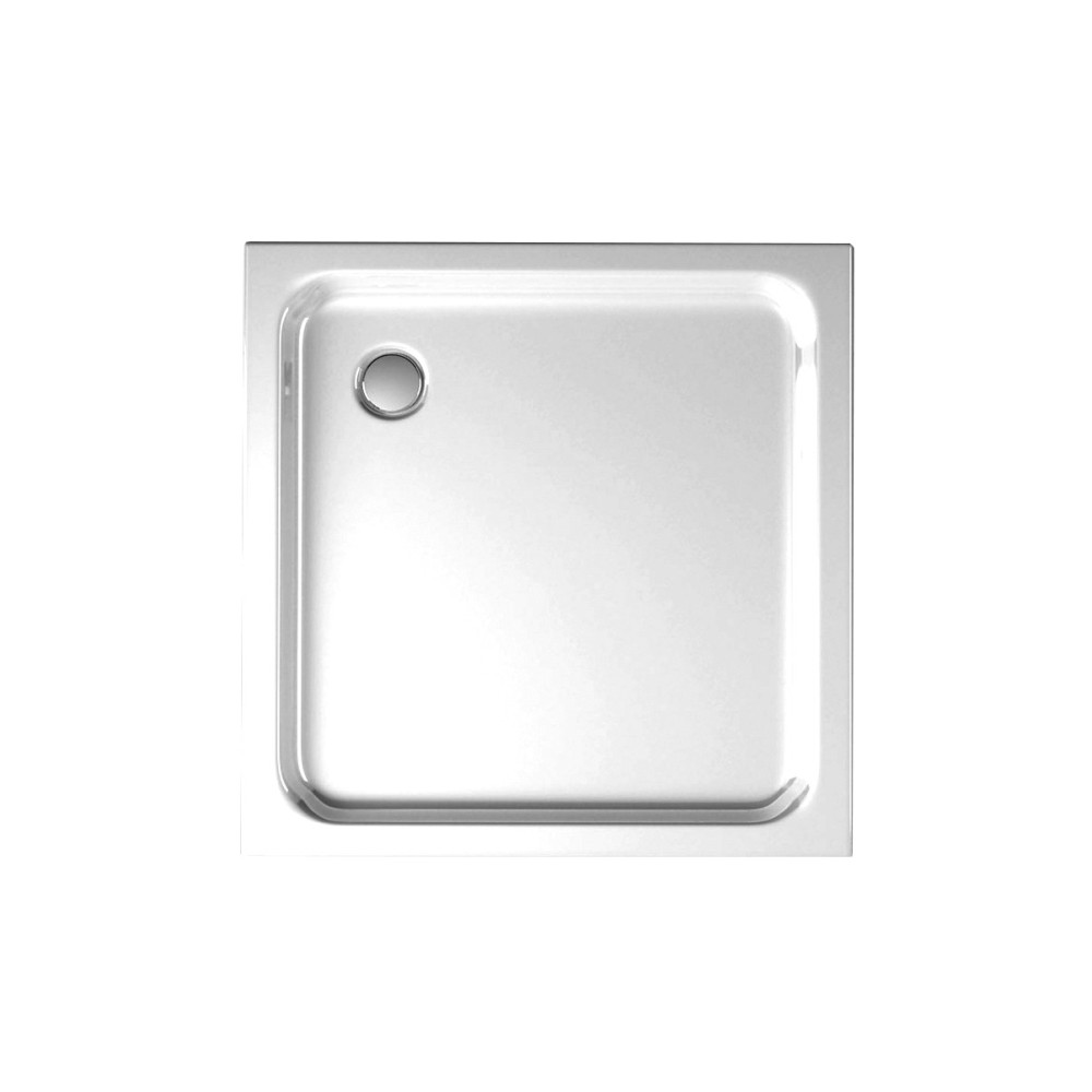 Brodzik prysznicowy kwadratowy akrylowy niski SLIM MSB20 - SWISS MEYER