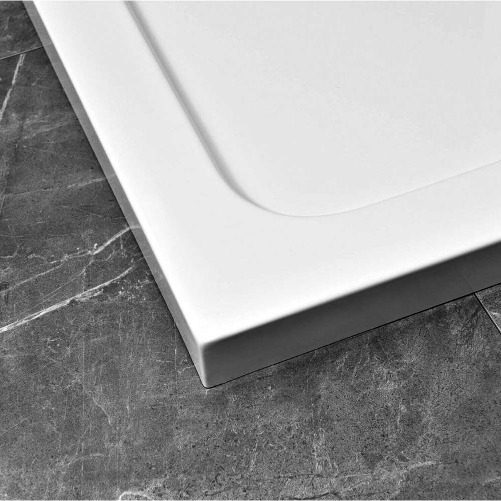 Brodzik prysznicowy półokrągły akrylowy niski SLIM MSB50 - SWISS MEYER