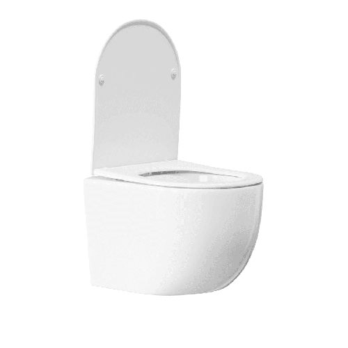 Misa WC podwieszana KATRINA biała – bezrantowa rimless – SWISS MEYER