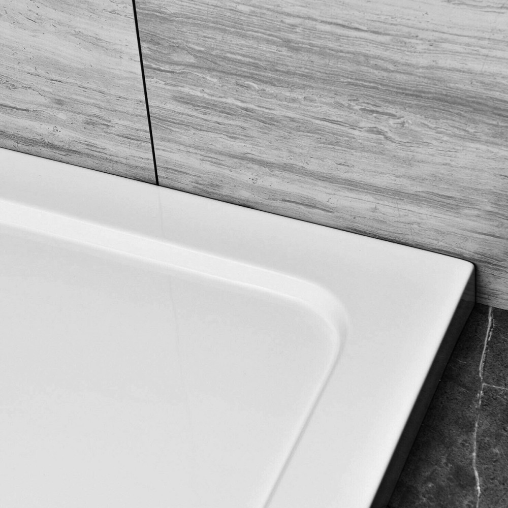 Brodzik prysznicowy prostokątny akrylowy niski SLIM MSB10 - SWISS MEYER