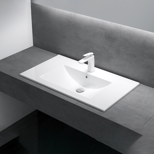 Umywalka naszafkowa z konglomeratu ONYX 80 cm