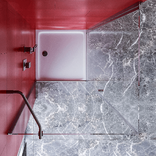 Kabina prysznicowa uchylna  – MS8001 SWISS MEYER