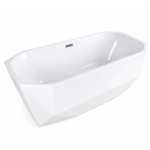 Wanna wolnostojąca 150cm DIAMENT biała akrylowa SWISS MEYER exclusive