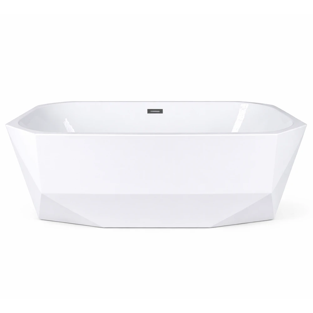 Wanna wolnostojąca 170cm DIAMENT biała akrylowa SWISS MEYER exclusive