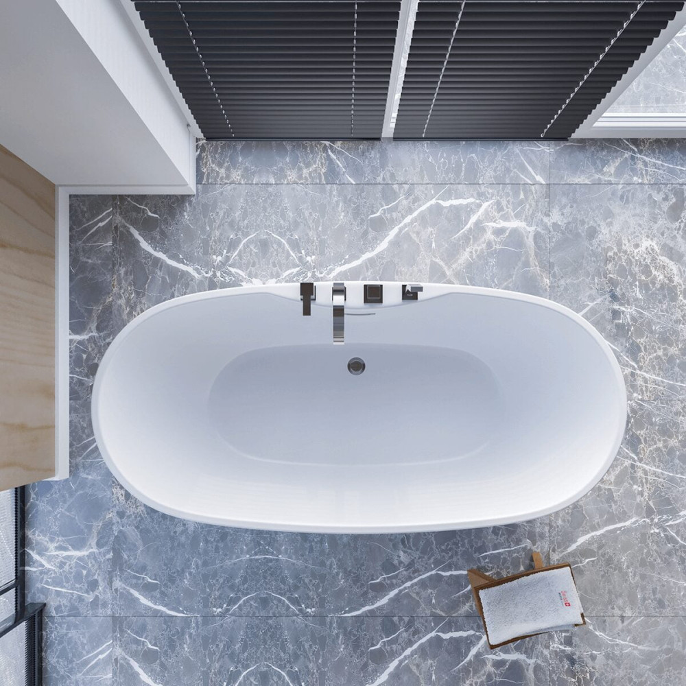 Wanna wolnostojąca z bateriami 170 cm SPA600 - SWISS MEYER exclusive