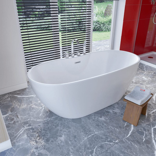 Wanna wolnostojąca z bateriami 170 cm SPA600 - SWISS MEYER exclusive