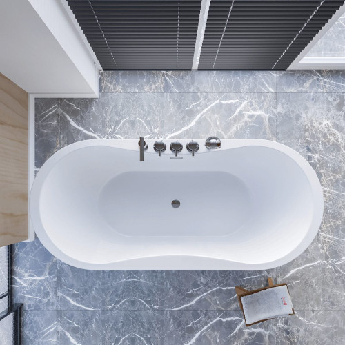 Wanna wolnostojąca z bateriami 170 cm SPA1000 - SWISS MEYER exclusive