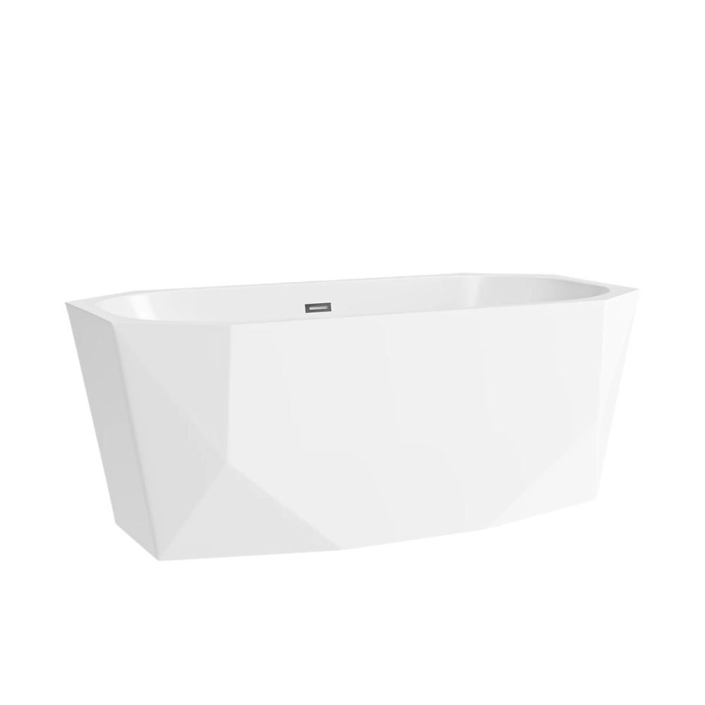 Wanna wolnostojąca 150cm DIAMENT biała akrylowa SWISS MEYER exclusive