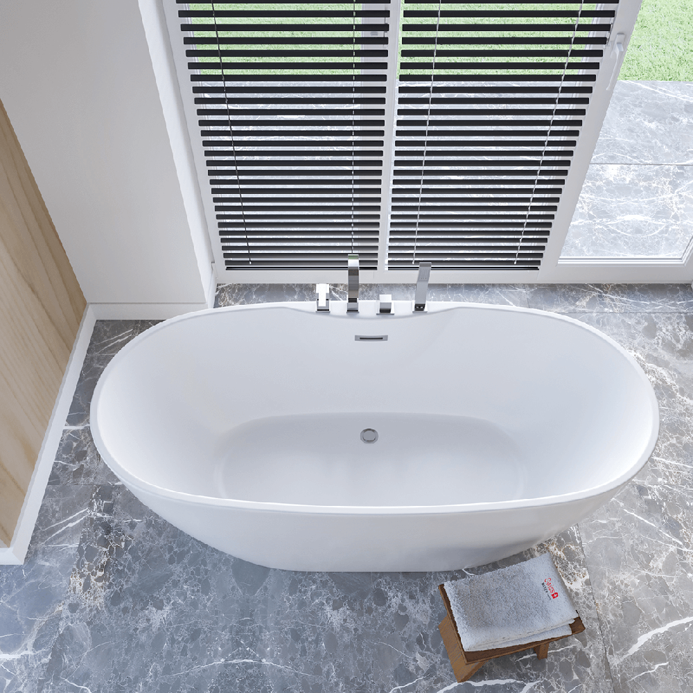Wanna wolnostojąca z bateriami 170 cm SPA600 - SWISS MEYER exclusive