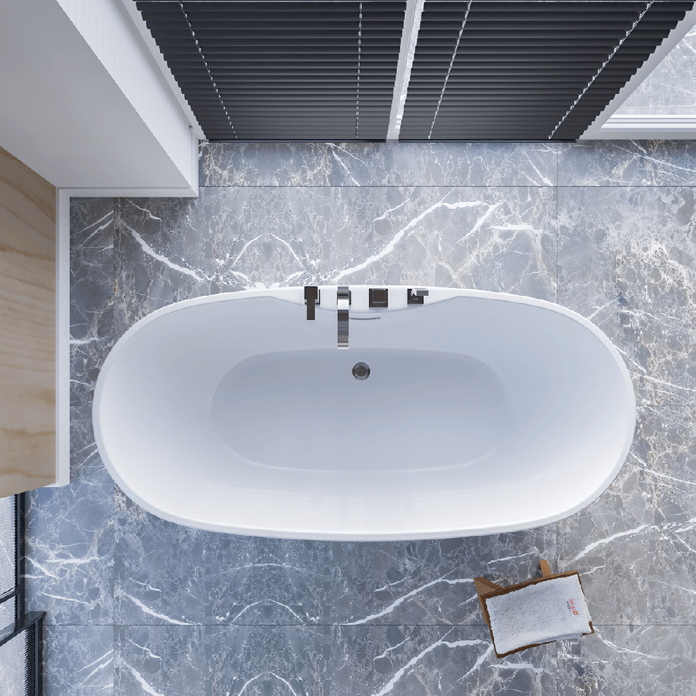 Wanna wolnostojąca z bateriami 170 cm SPA600 - SWISS MEYER exclusive
