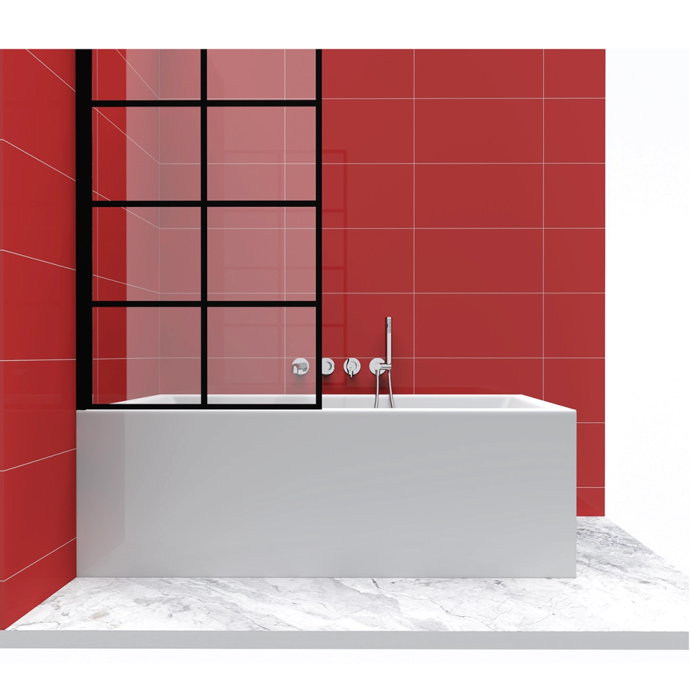 Wanna przyścienna prostokątna 180 cm SPA700 - SWISS MEYER exclusive