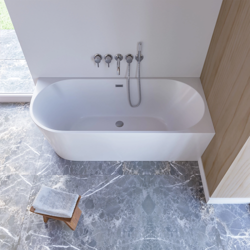 Wanna wolnostojąca przyścienna 170 cm narożna prawa SPA230-P - SWISS MEYER exclusive