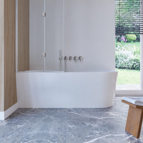 Wanna wolnostojąca przyścienna 170 cm narożna lewa SPA230-L - SWISS MEYER exclusive