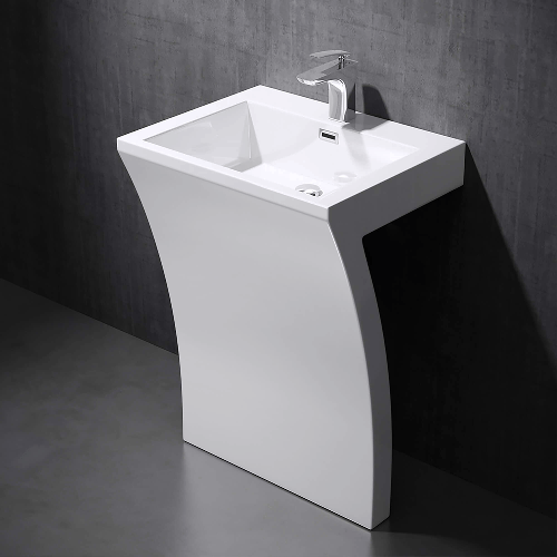 Umywalka wolnostojąca z konglomeratu - LEYDA SWISS MEYER