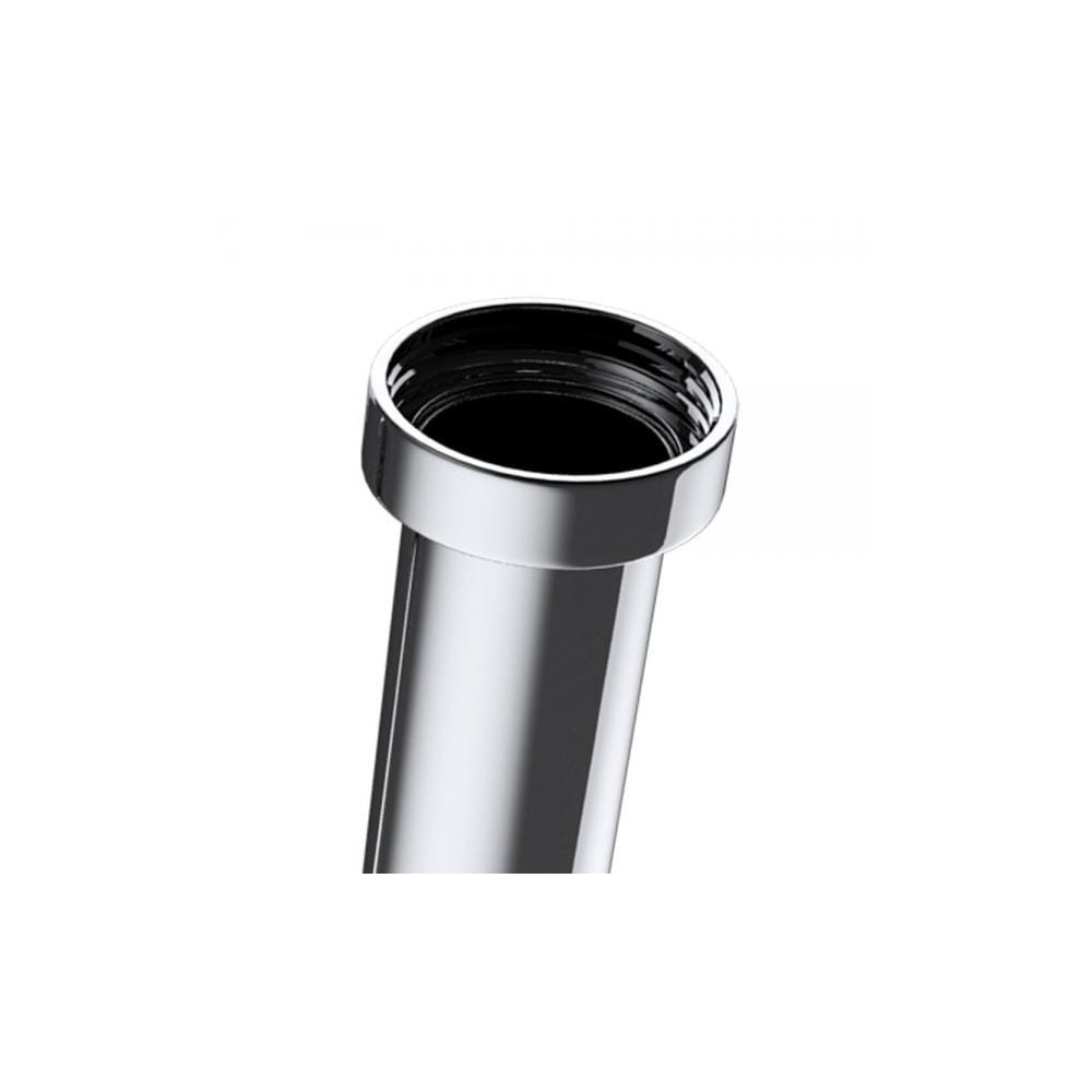 Syfon umywalkowy okrągły mosiężny CHROM