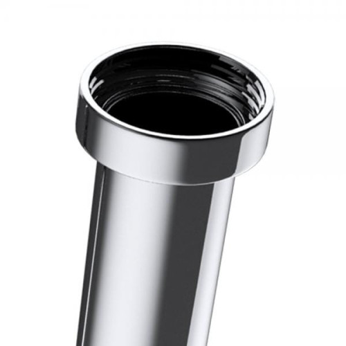 Syfon umywalkowy okrągły mosiężny CHROM