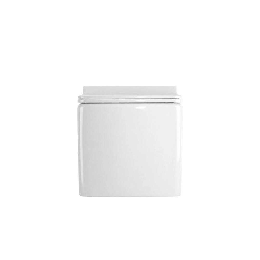Misa WC podwieszana CUBO biała – bezrantowa rimless – SWISS MEYER