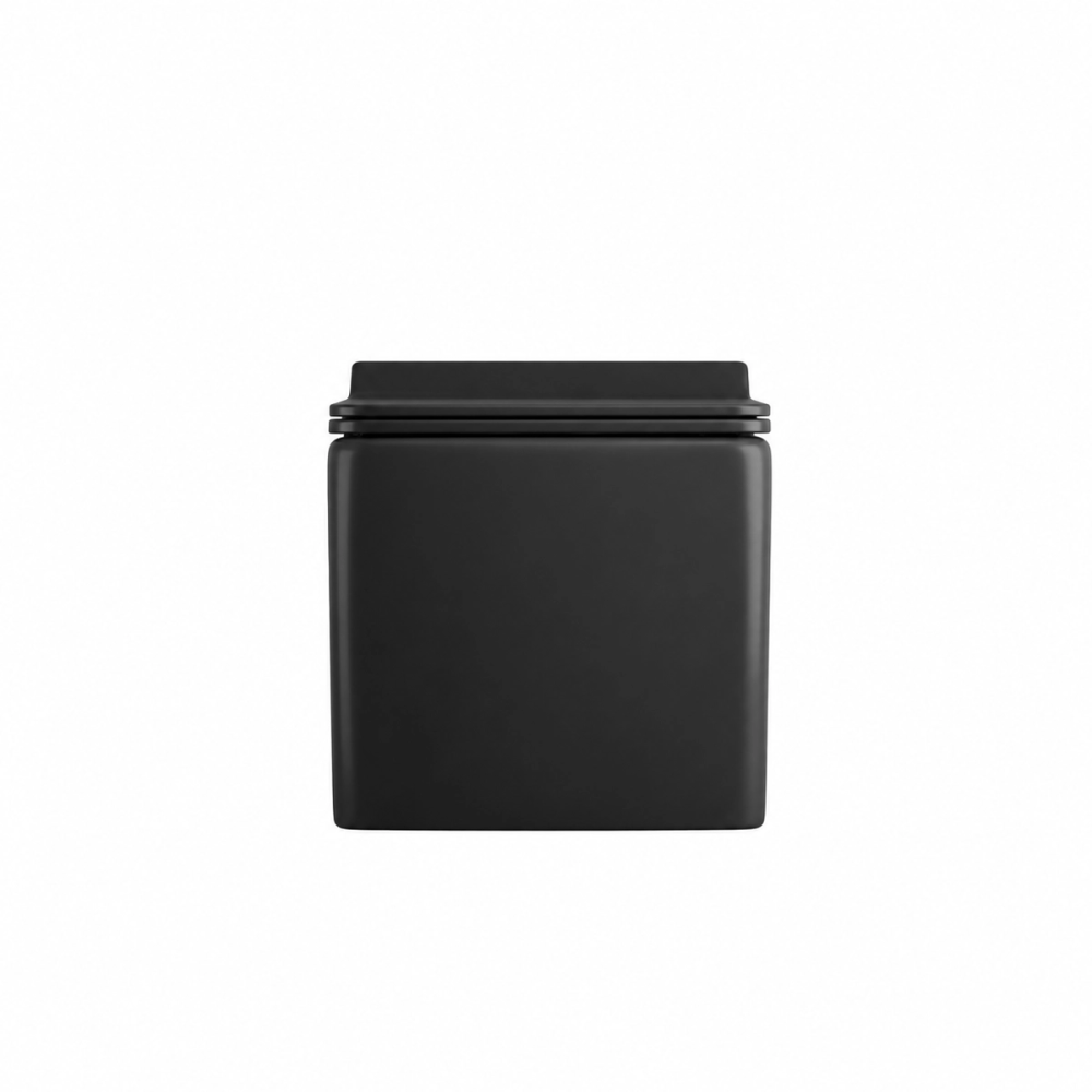 Misa WC podwieszana CUBO czarna – bezrantowa rimless – SWISS MEYER