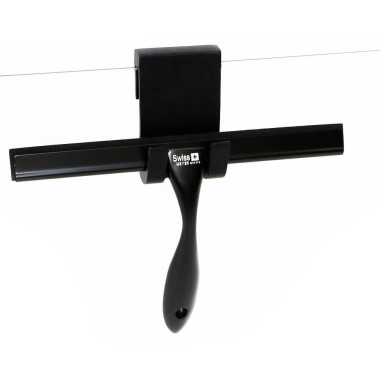 Ściągaczka wody do kabiny prysznicowej CZARNA - SWISS MEYER