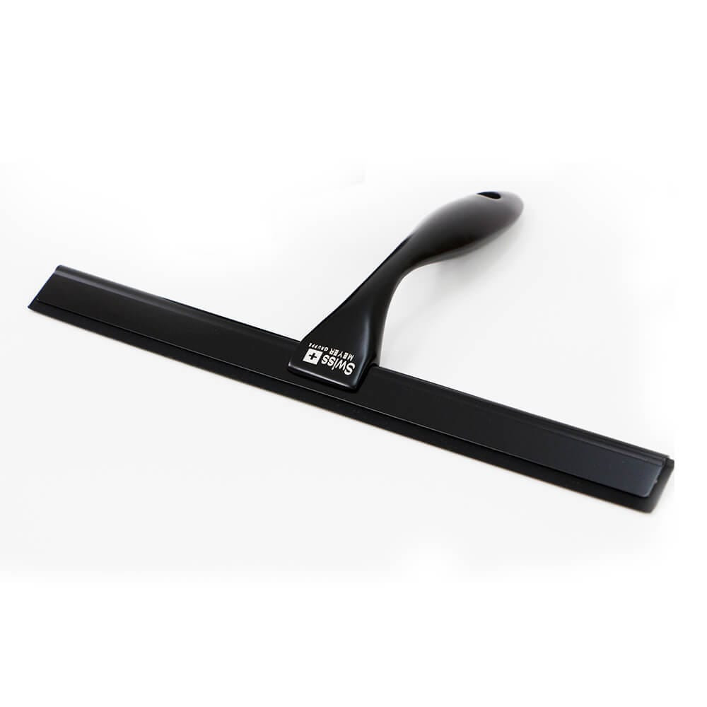 Ściągaczka wody do kabiny prysznicowej CZARNA - SWISS MEYER