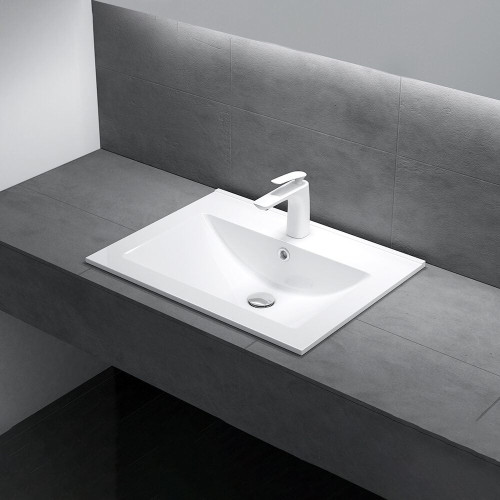 Umywalka naszafkowa z konglomeratu ONYX 60 cm