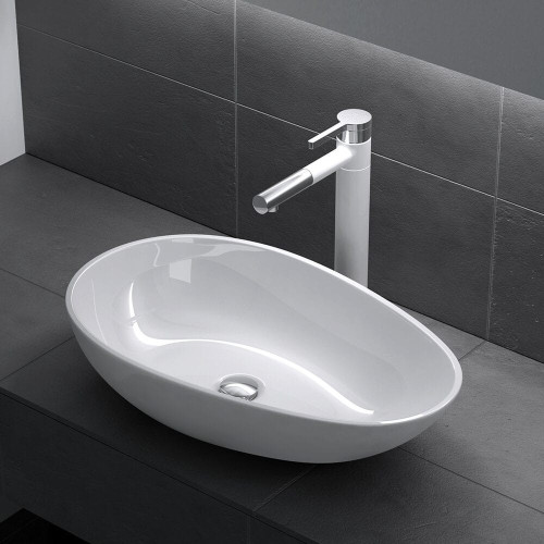 Umywalka nablatowa z konglomeratu 60 x 36 - CADI SWISS MEYER