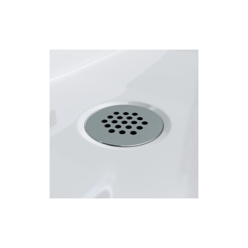 Odpływ umywalkowy z sitkiem CHROM - SWISS MEYER