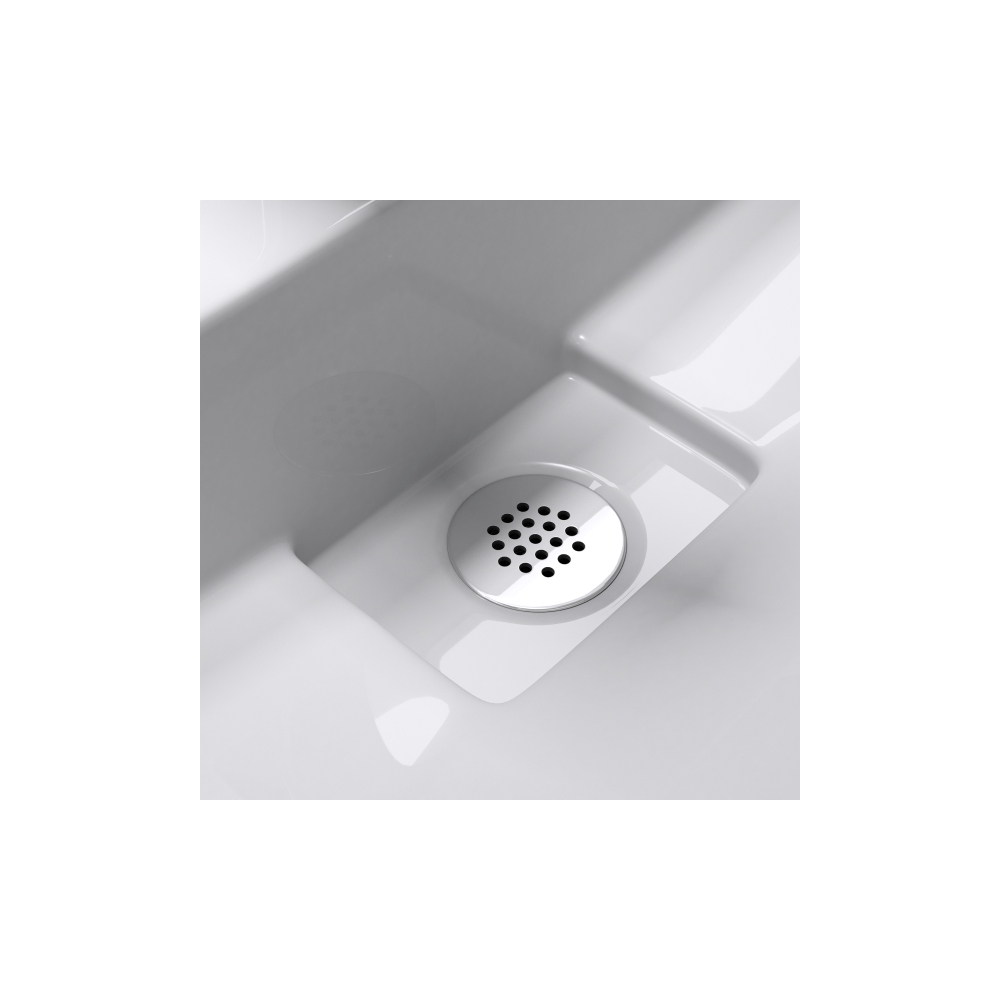 Odpływ umywalkowy z sitkiem CHROM - SWISS MEYER