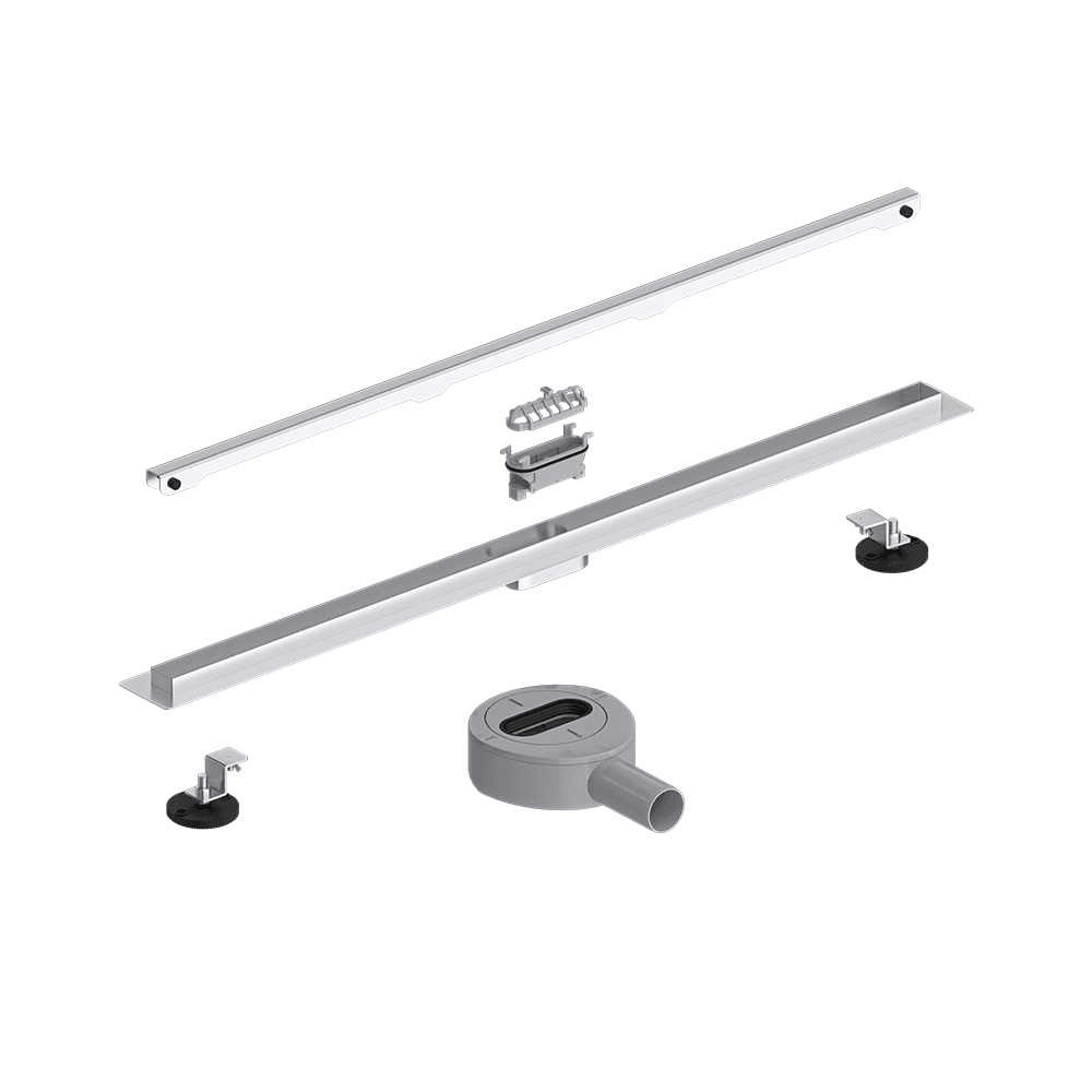 Odpływ liniowy 60 cm - SLIM 360 - obrotowy - SWISS MEYER