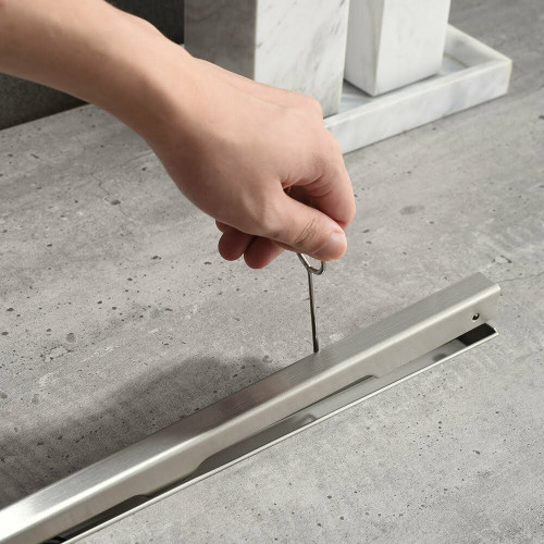 Odpływ liniowy 70 cm - SLIM 360 - obrotowy - SWISS MEYER