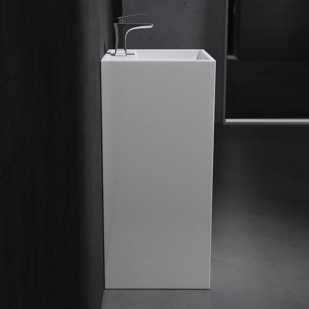 Umywalka wolnostojąca z konglomeratu - LARA SWISS MEYER