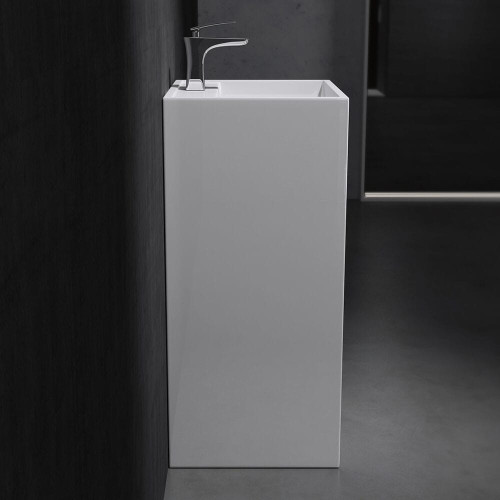 Umywalka wolnostojąca z konglomeratu - LARA SWISS MEYER