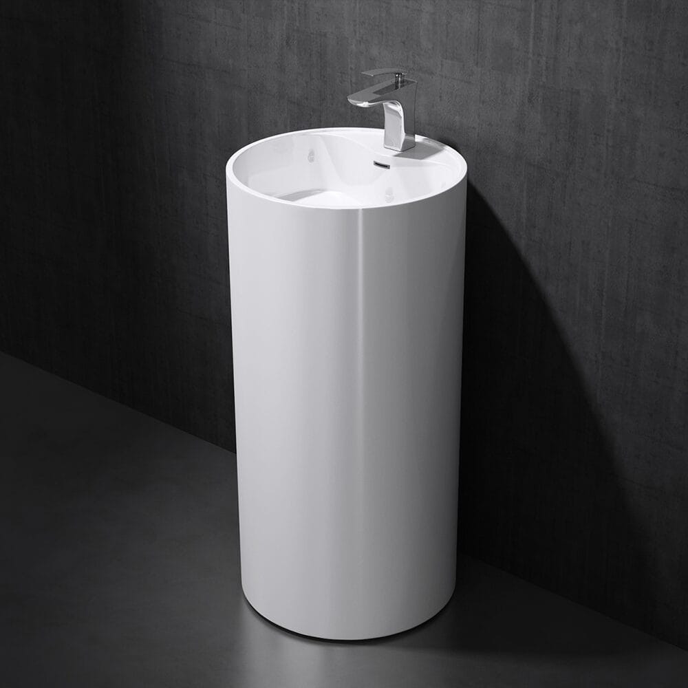 Umywalka wolnostojąca z konglomeratu - LONI SWISS MEYER