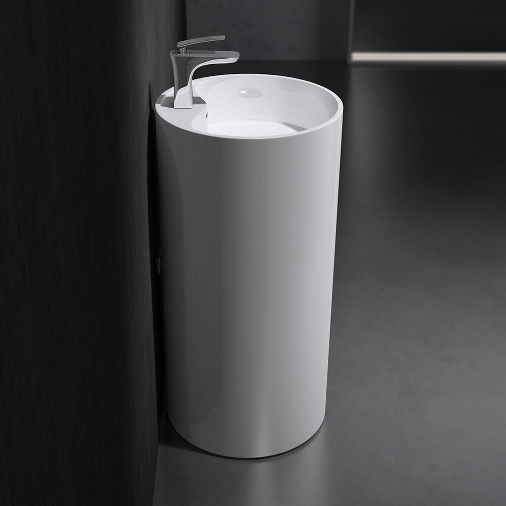 Umywalka wolnostojąca z konglomeratu - LONI SWISS MEYER