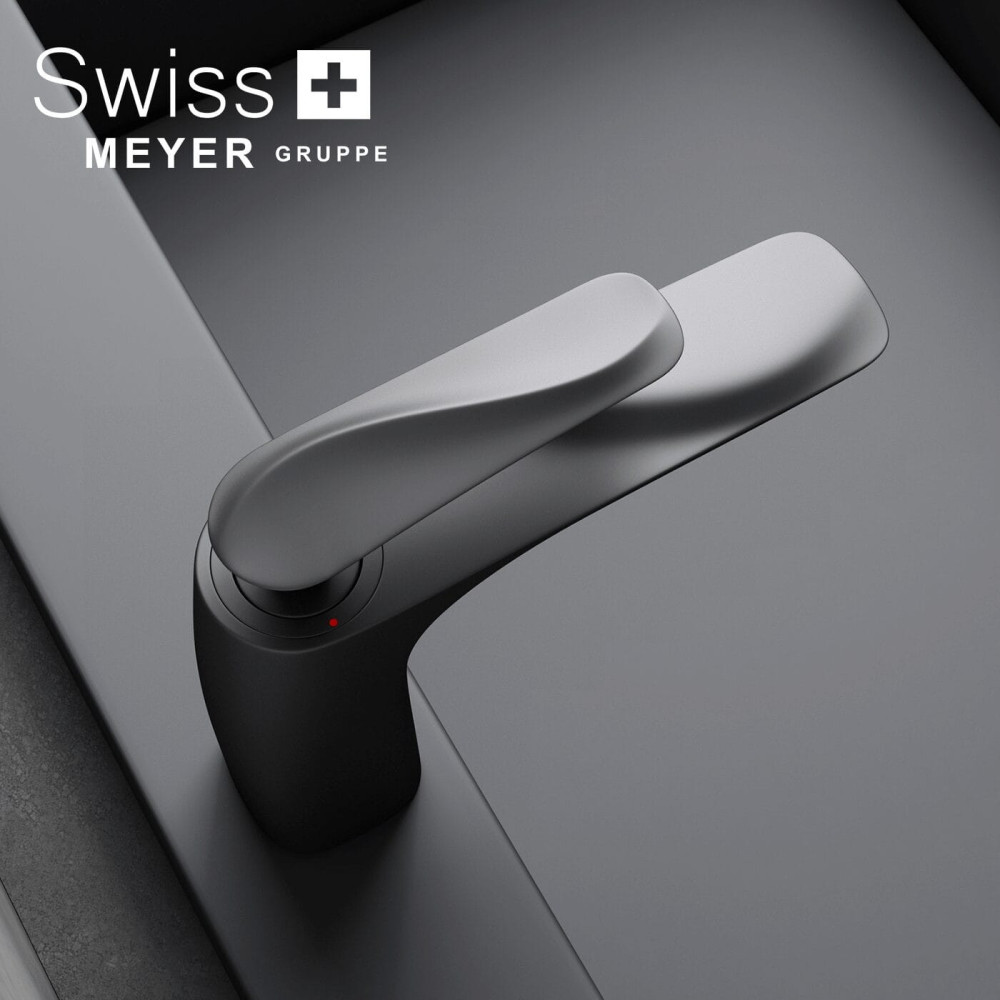 Bateria umywalkowa niska WH-611 CZARNA