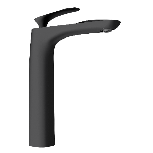 Bateria umywalkowa wysoka WH-611-L CZARNA