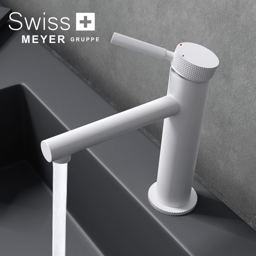 Bateria umywalkowa niska WH-911 BIAŁA