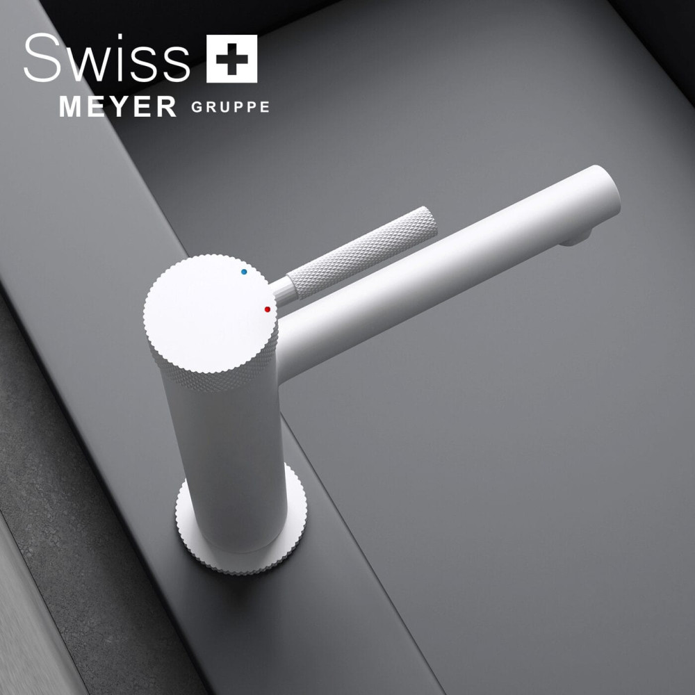 Bateria umywalkowa niska WH-911 BIAŁA